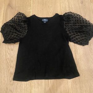 Maeve by Anthropologie Black Blouse